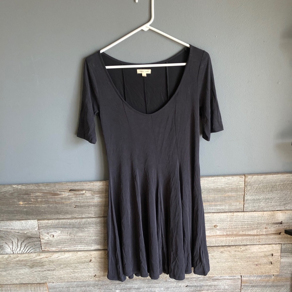 UO Charcoal skater dress